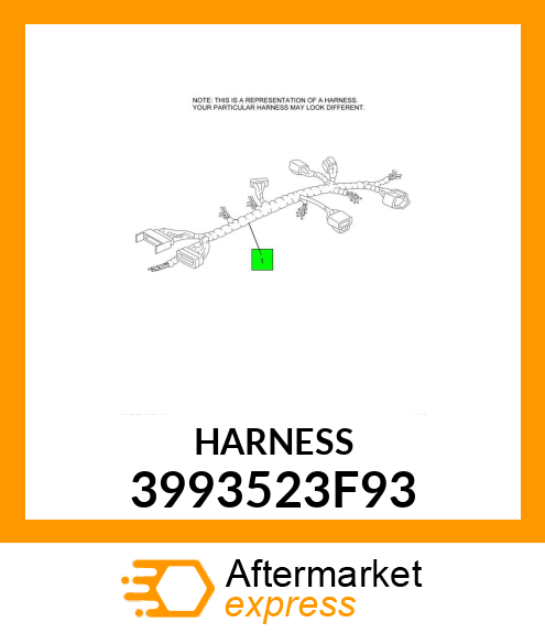 HARNESS 3993523F93