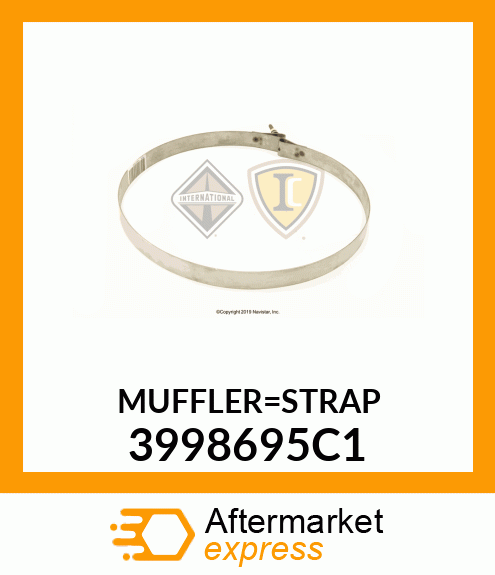 MUFFLER_STRAP 3998695C1