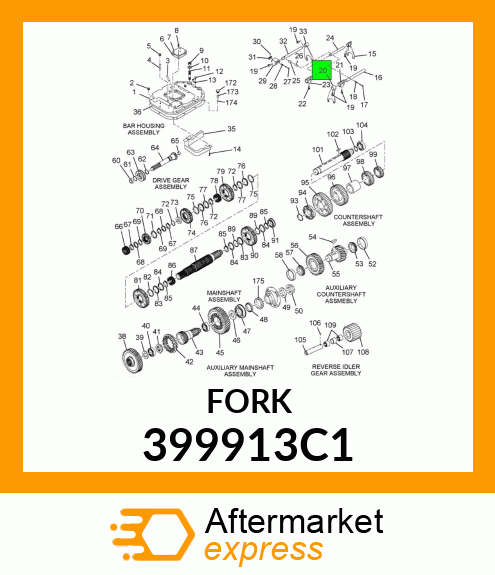 FORK 399913C1