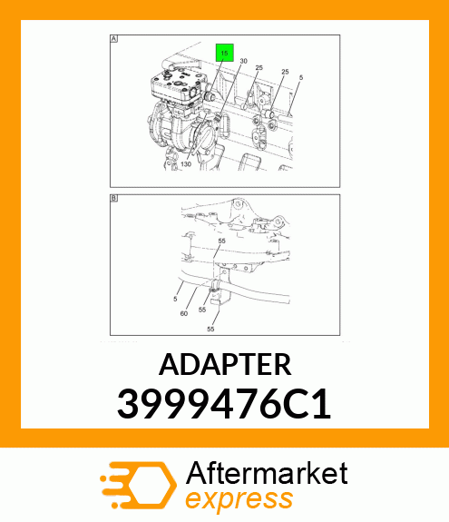 ADAPTER 3999476C1