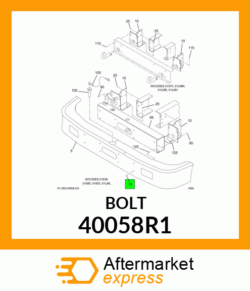 BOLT 40058R1