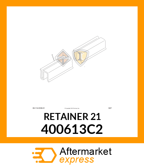RETAINER 400613C2