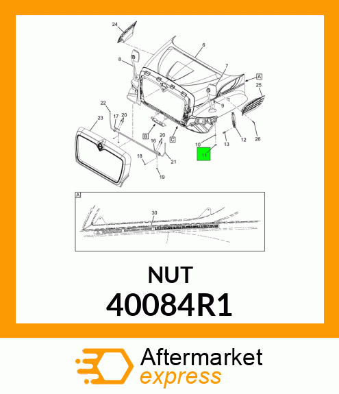 NUT 40084R1