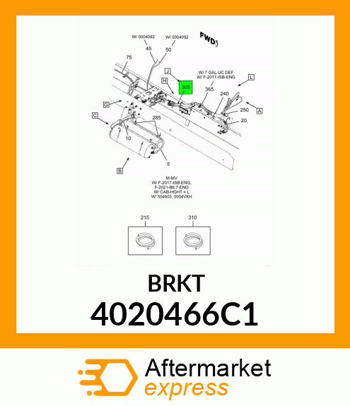 BRKT 4020466C1