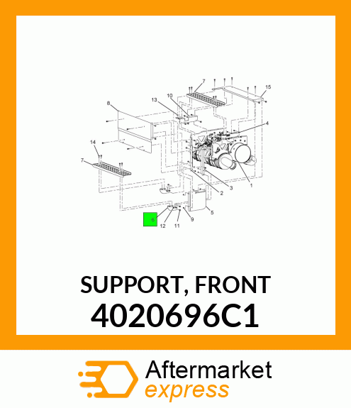 SUPPORT,_FRONT_ 4020696C1