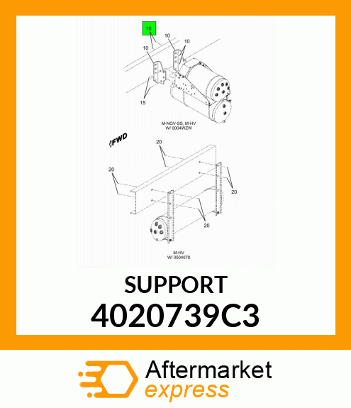 SUPPORT 4020739C3