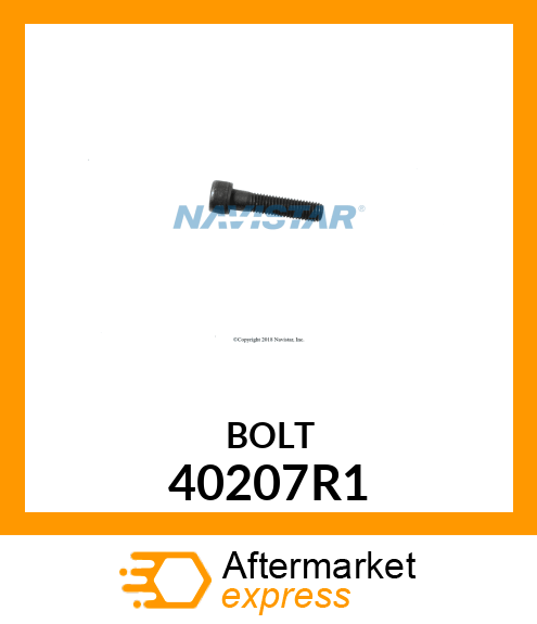 BOLT 40207R1
