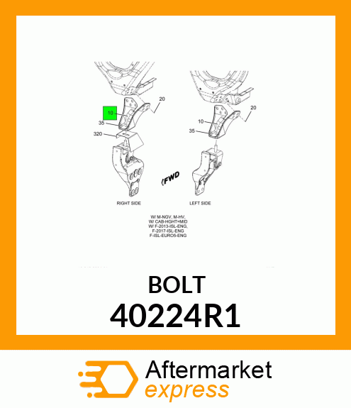 BOLT 40224R1