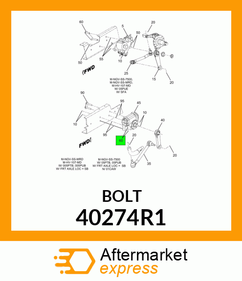 BOLT 40274R1