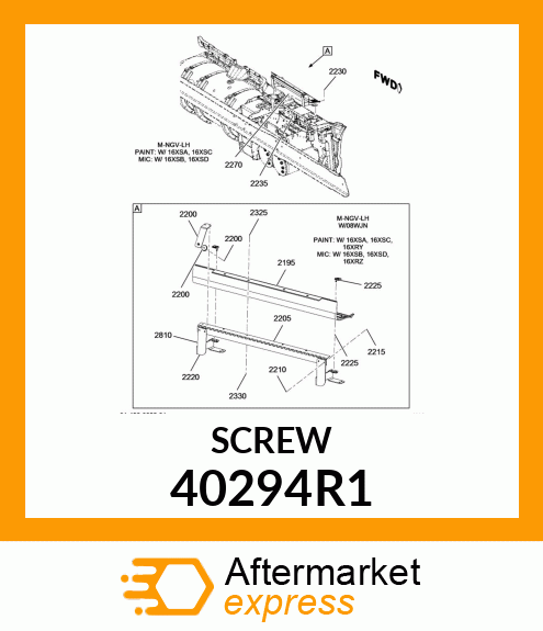 SCREW 40294R1