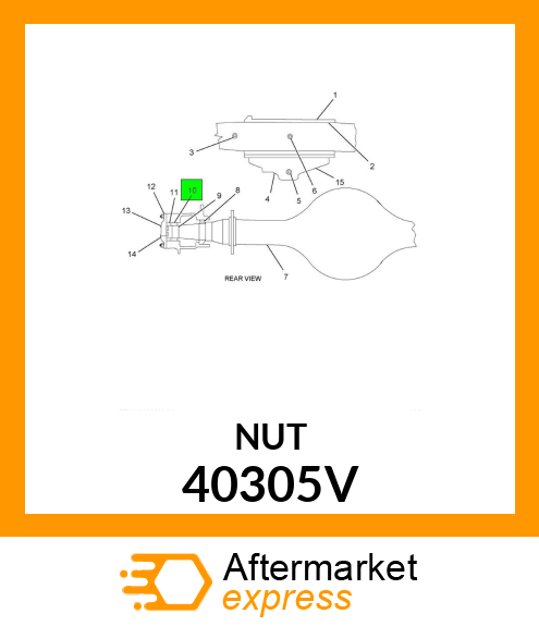 NUT 40305V