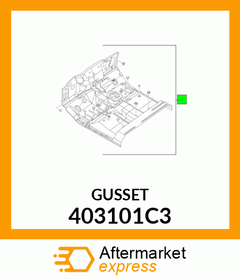 GUSSET 403101C3