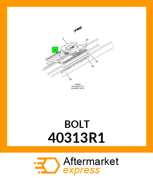 BOLT 40313R1