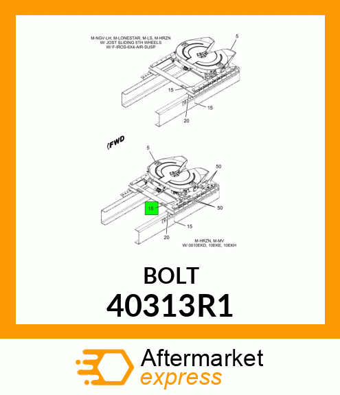 BOLT 40313R1