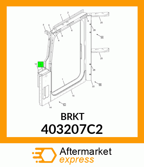 BRKT 403207C2