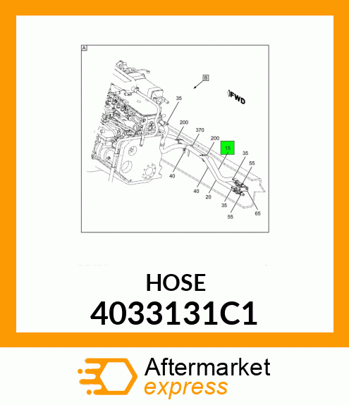 HOSE 4033131C1