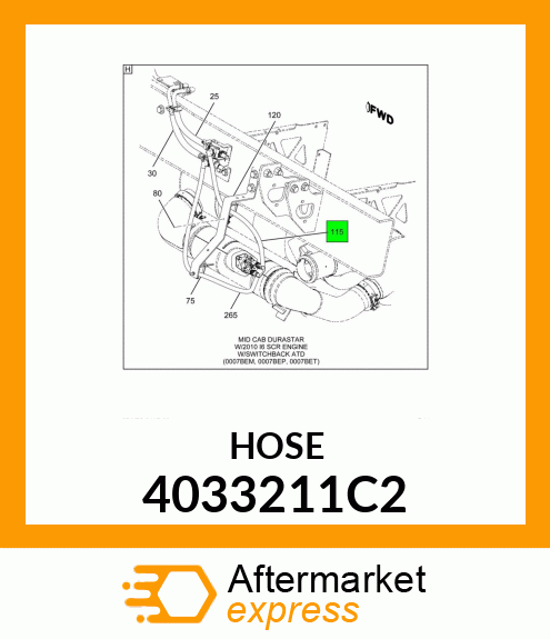 HOSE 4033211C2