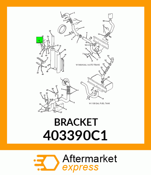 BRACKET 403390C1