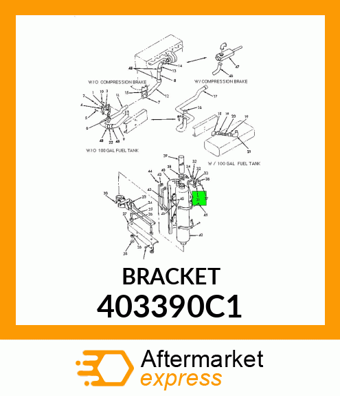 BRACKET 403390C1