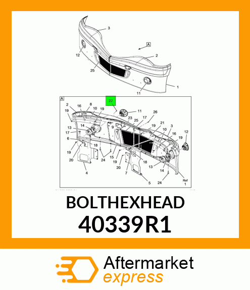 BOLTHEXHEAD 40339R1