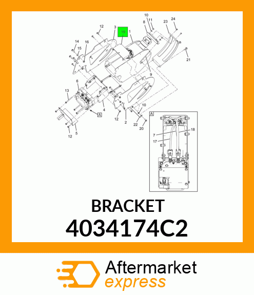 BRACKET 4034174C2