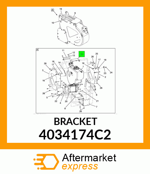 BRACKET 4034174C2