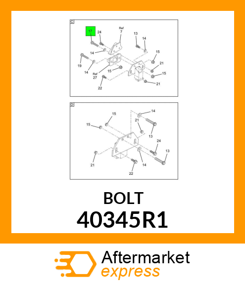 BOLT 40345R1