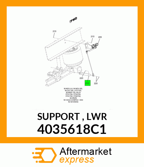 SUPPORT_,_LWR 4035618C1