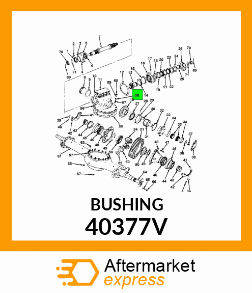 BUSHING 40377V