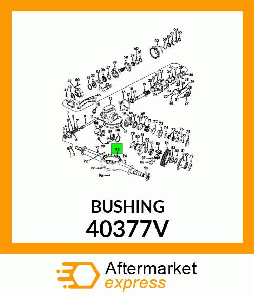 BUSHING 40377V