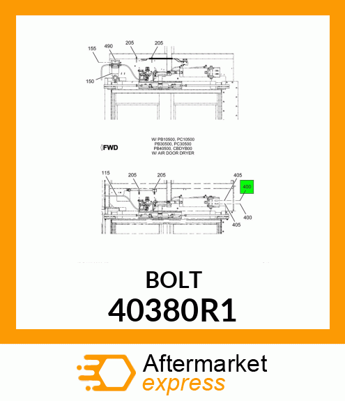 BOLT 40380R1