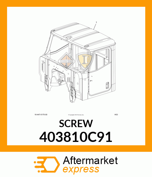 SCREW 403810C91