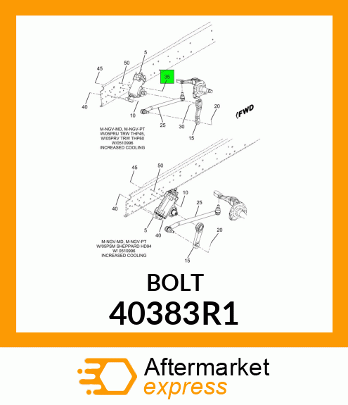 BOLT 40383R1