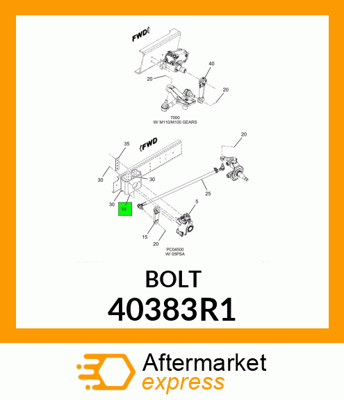 BOLT 40383R1