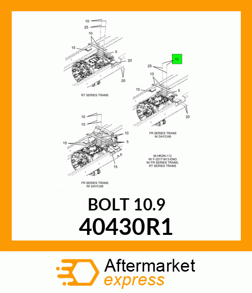 BOLT 40430R1