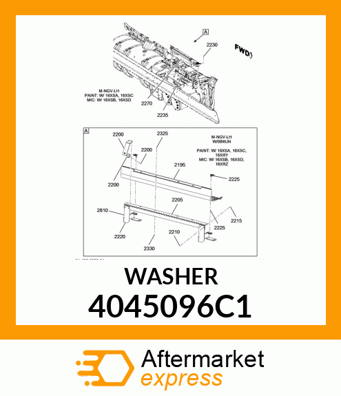 WASHER 4045096C1