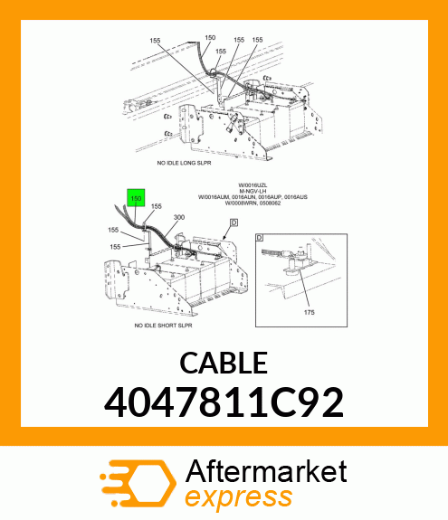 CABLE 4047811C92