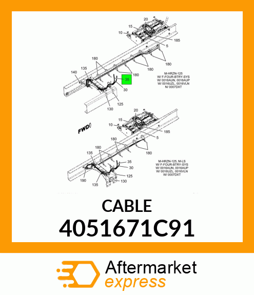 CABLE 4051671C91