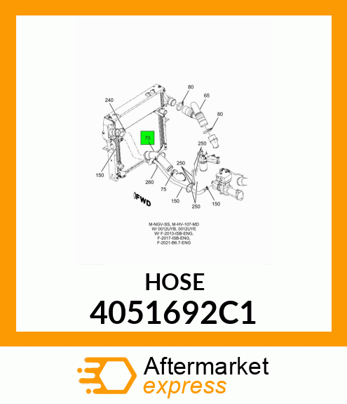 HOSE 4051692C1