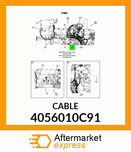 CABLE 4056010C91