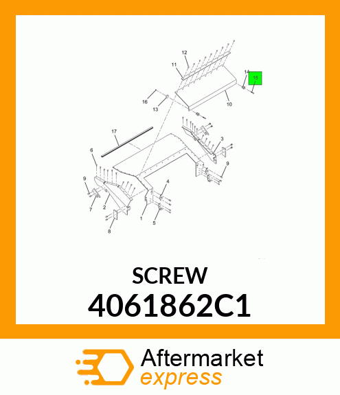 SCREW 4061862C1
