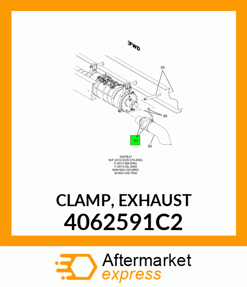 CLAMP,_EXHAUST_ 4062591C2