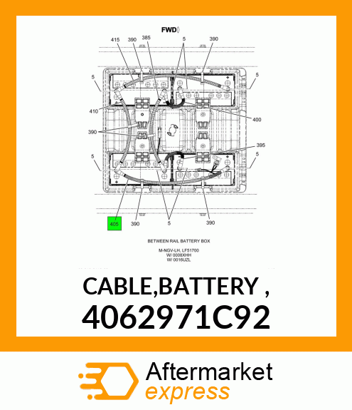 CABLE,BATTERY_, 4062971C92