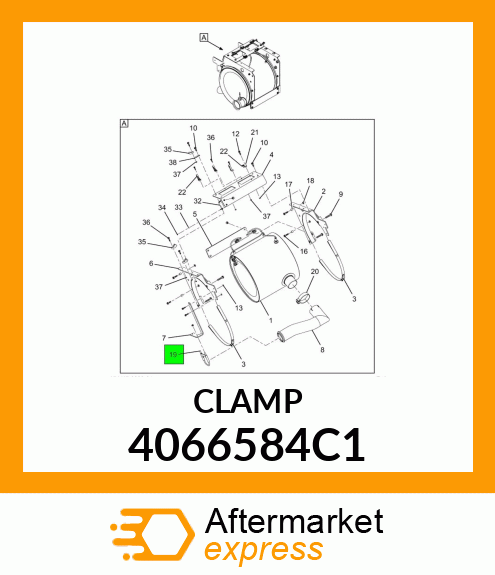 CLAMP/4PC 4066584C1