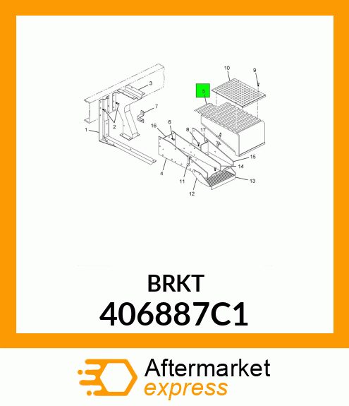 BRKT 406887C1