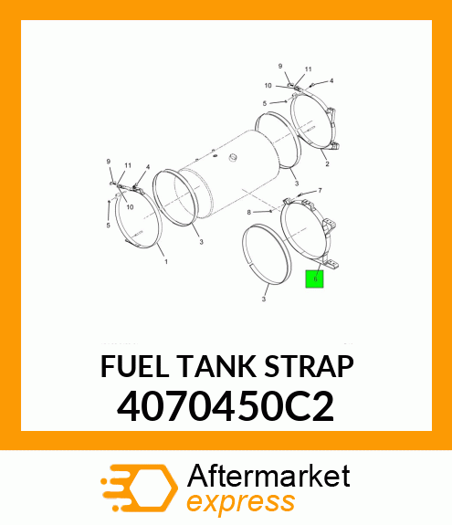 FUEL_TANK_STRAP 4070450C2