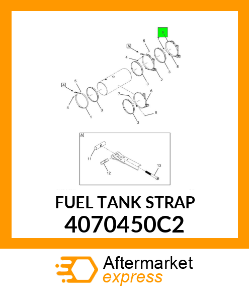 FUEL_TANK_STRAP 4070450C2