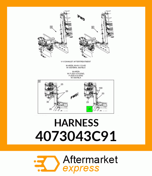 HARNESS 4073043C91