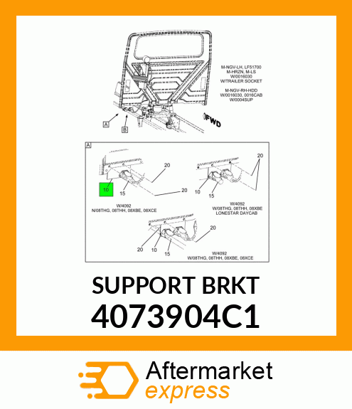 SUPPORT_BRKT 4073904C1