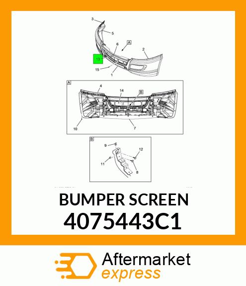 BUMPER_SCREEN 4075443C1